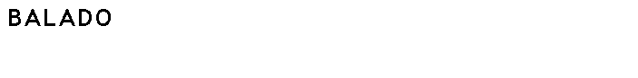 Zone de Texte: BALADO